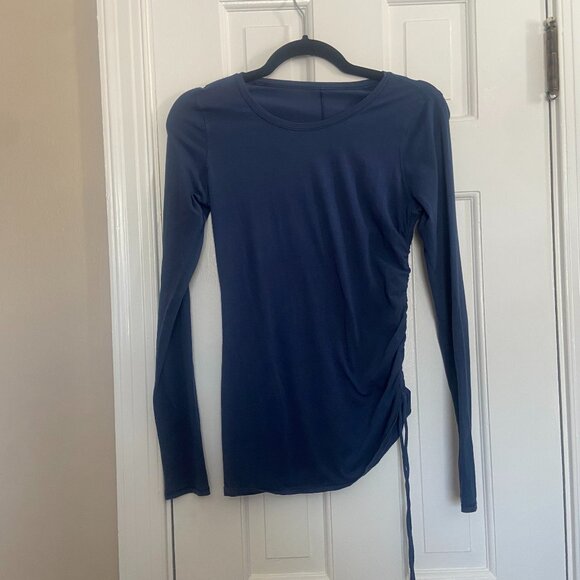 Lululemon Cinch It Long Sleeve Pima Cotton Top - 4 - Picture 5 of 7